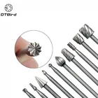 Набор фрез 18 из быстрорежущей стали, 10 шт., карбидные фрезы Dremel, инструменты для фрезерования дерево, камень, металл