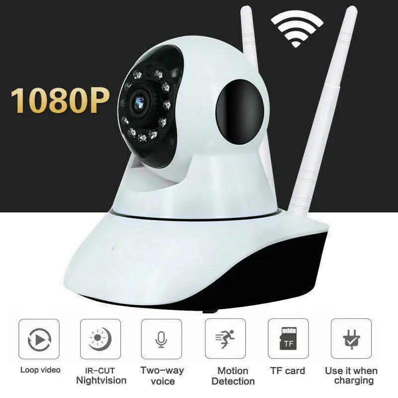 1080P 1536P IP Камера Беспроводной домашней безопасности Камеры Скрытого