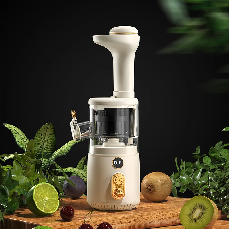 

Easy-cleaning Office Wireless Automatic Fruits Blender Rechargeable Vegetables Fruits Slow Juicer With English Manual