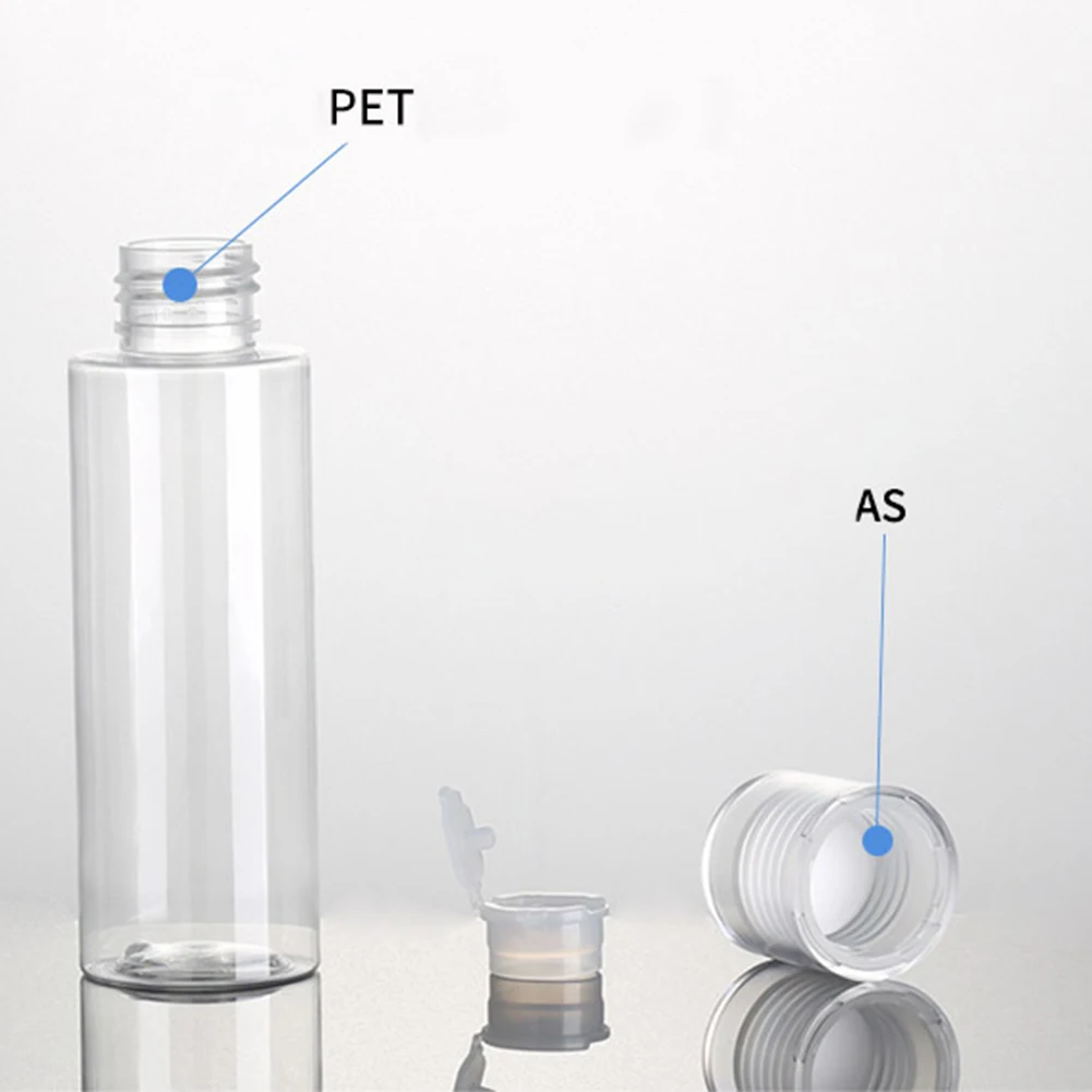 Домашнее эфирное масло прозрачный тоник с откидной крышкой дорожная пустая