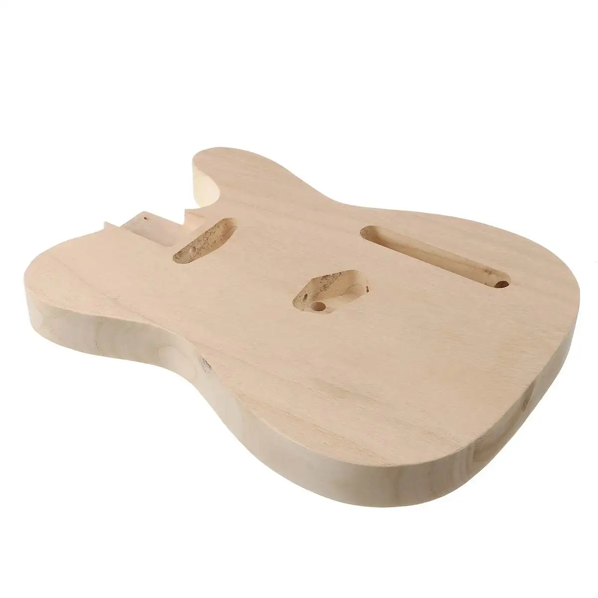 

Polished Unfinished Wood Electric Maple DIY Guitar Barrel Body Electric Guitar Barrel Maple Color Fingerboard Set Guitar Parts