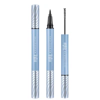 2 in 1 eyebrow pencil eyelash brush liquid eyebrow pen waterproof lasting natural eye brow tattoo makeup tools