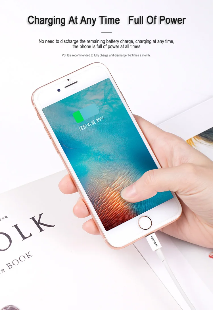 NOHON телефон батарея для Apple iPhone 8 7 Plus 8Plus 7 Plus X iPhone8 iPhone7 7G 8G литиевая полимерная сменная батарея Batarya