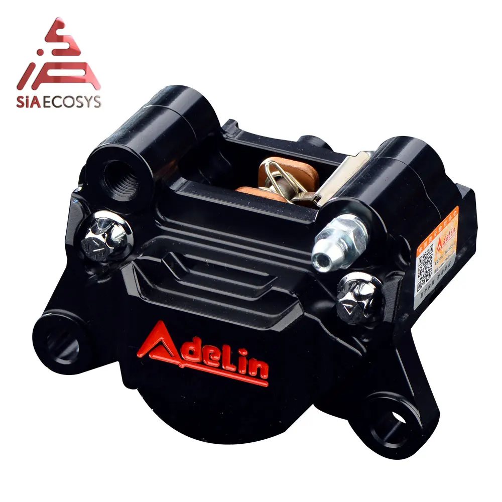 Adelin ADL-28 Motorcycle Accessories Hydraulic Brake Calipers Universal 2 pistons CNC Aluminum alloy brake calipers | Автомобили и