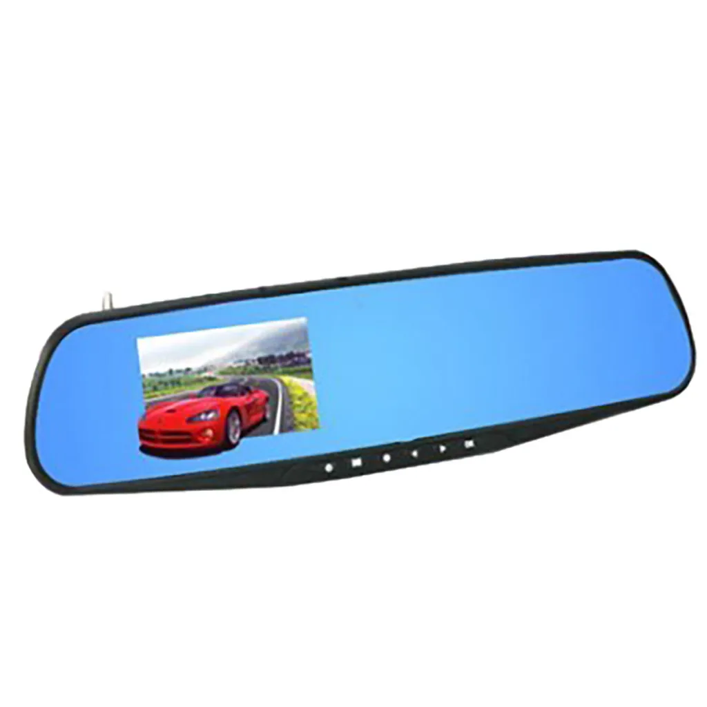 Автомобильный видеорегистратор Full HD 1080P Автомобильное зеркало заднего вида 2 8