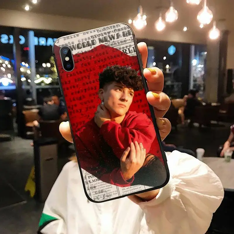 

tony lopez famous singer Phone Case for iPhone 11 12 mini pro XS MAX 8 7 6 6S Plus X 5S SE 2020 XR luxury coque funda shell