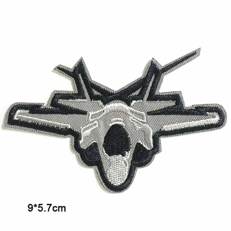 Нашивки для одежды с вышивкой Top Gun Fighter Warplane | Дом и сад