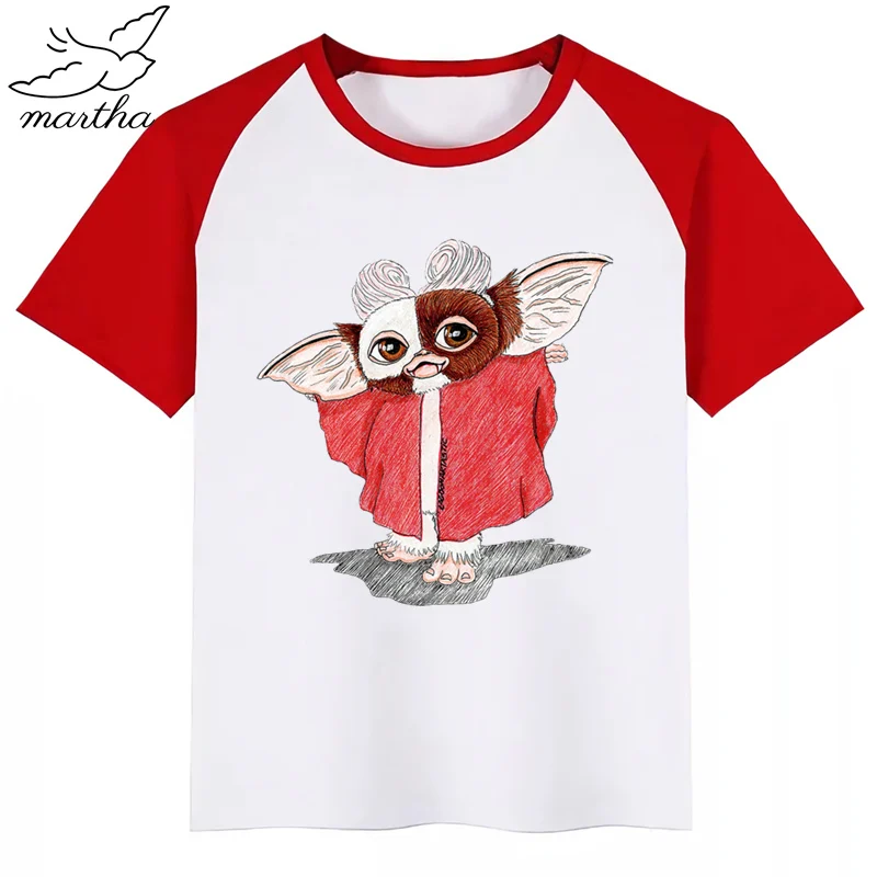 Gremlins/футболка для маленьких мальчиков и девочек детский топ детская футболка с