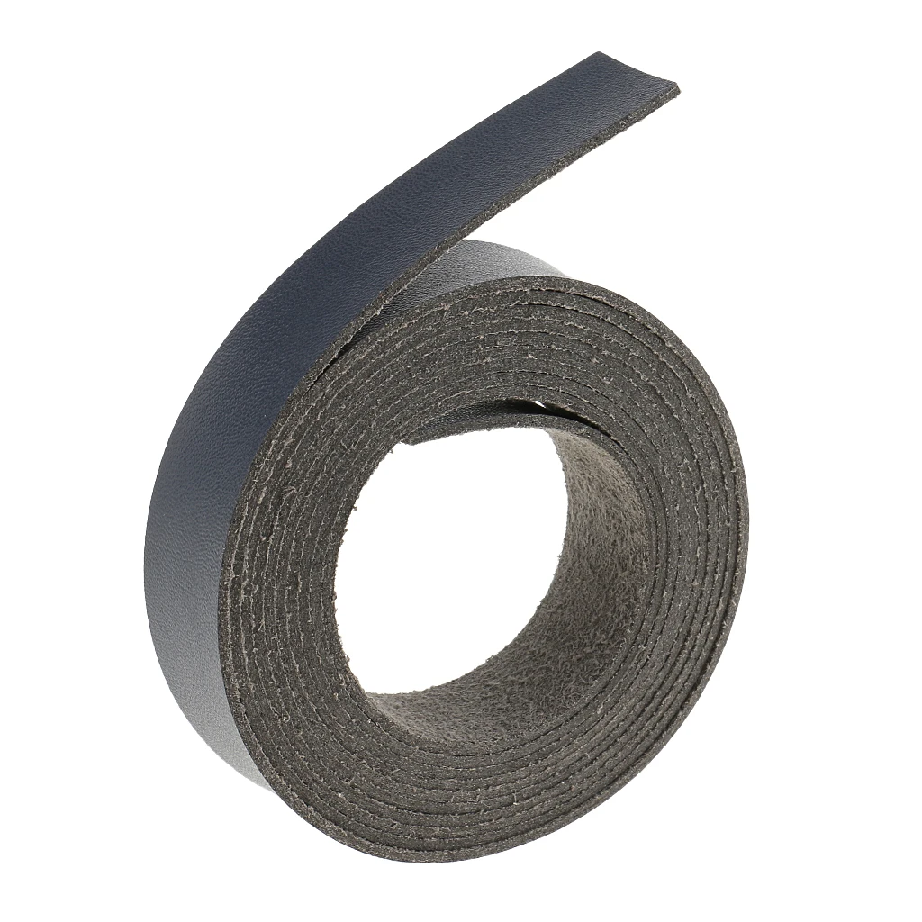 

2 м длинный кожаный ремешок из микрофибры шириной 20 мм для аксессуаров для одежды