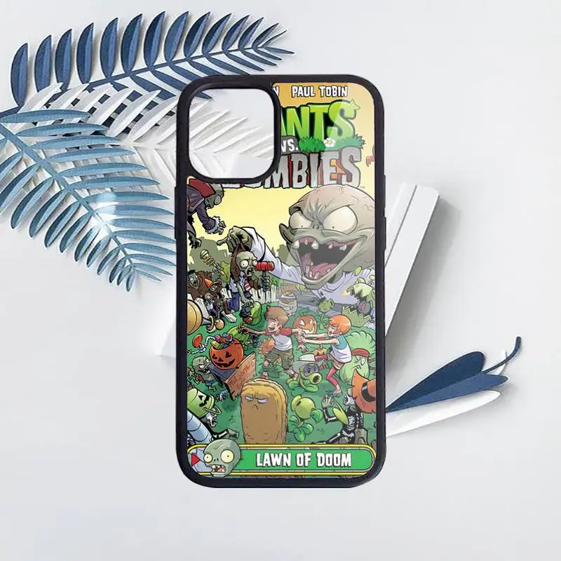 

Plant Zombie Game PVZ Phone Case for iPhone 11 12 pro XS MAX 8 7 6 6S Plus X 5S SE 2020 XR Hard PC