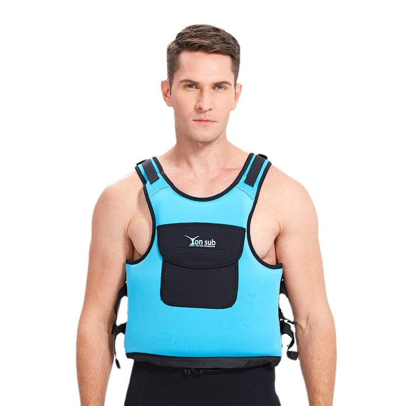 

YONSUB Professional Adult Adjustable Neoprene Life Vest Kayaking Boating Swimming Drifting Safety Life Vest