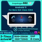 NaviFly Snapdragon 662 8G + 256G Android 11 автомобильное радио подключенные системы видео-ридер для Mercedes Benz GLK Class X204 2008-2015