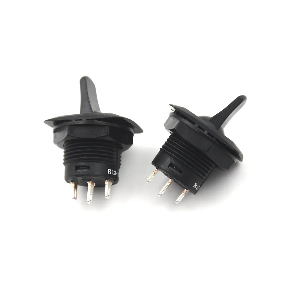 2 шт. черный Цвет SCI R13-402 ON-3Pin поддержание позиции круглый тумблер SPDT Панель
