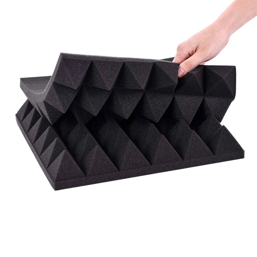 Звукоизоляционные пенопластовые студийные акустические пены 12 шт./компл.