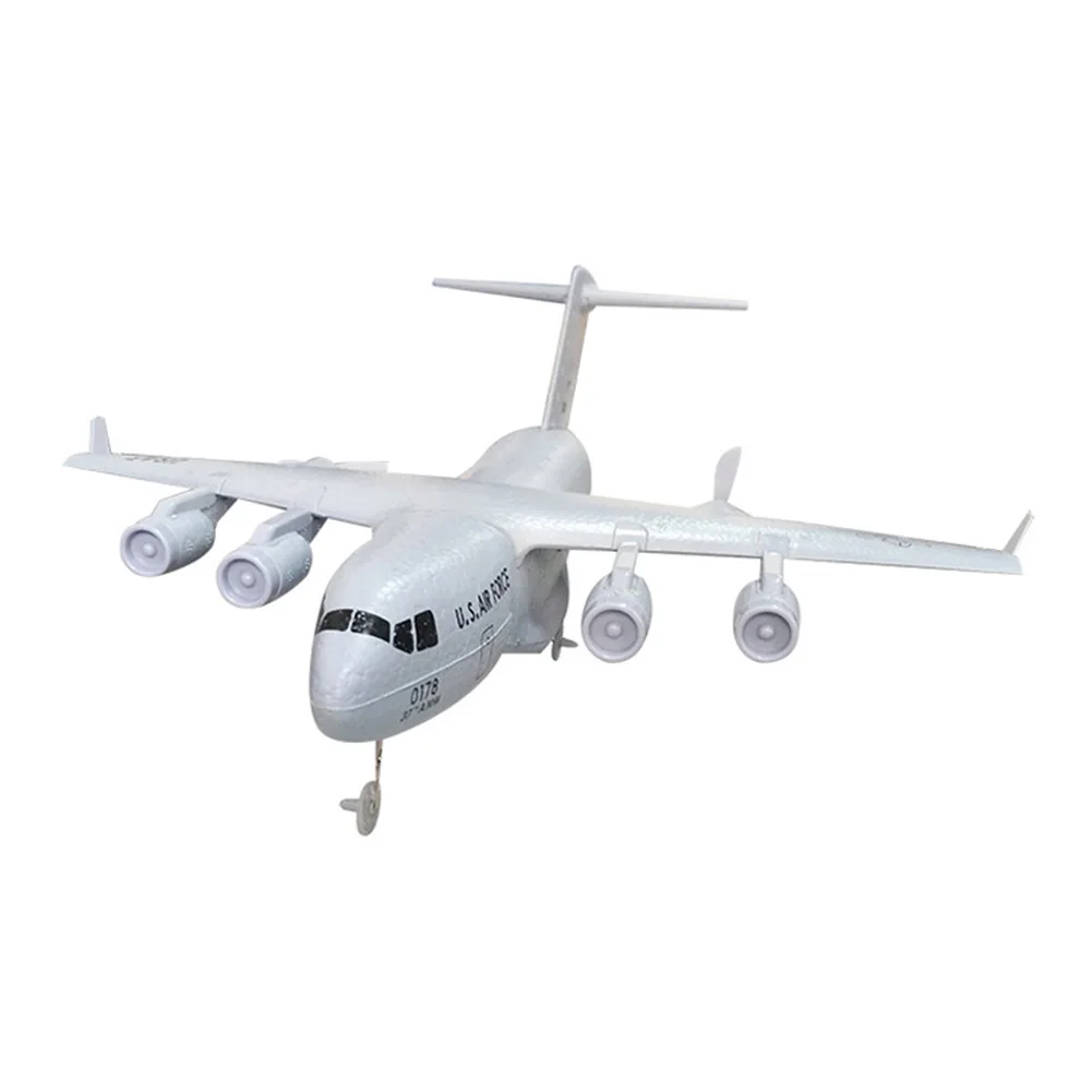 2 4 ГГц 2CH 3 Axis RC DIY Сделай Сам C17 транспортный самолет размах крыльев EPP модель