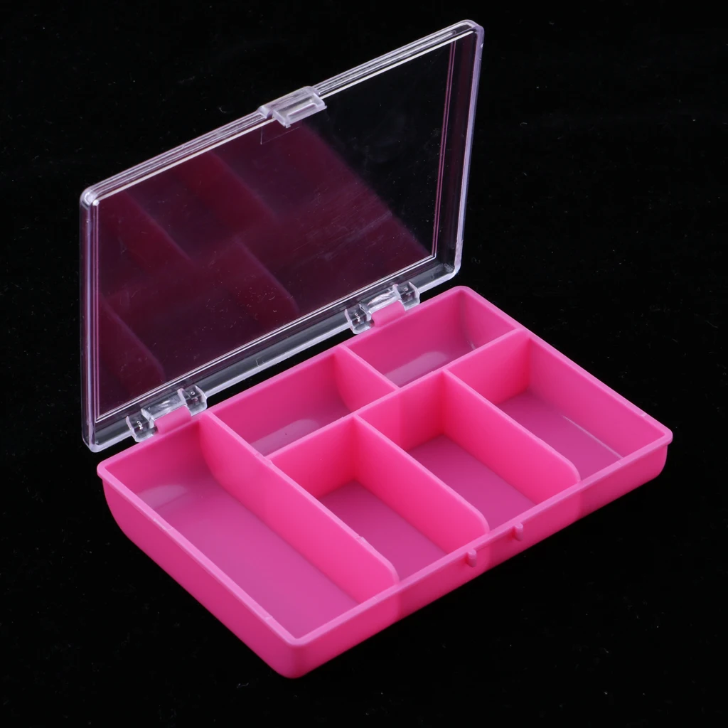 

Портативный органайзер для рыболовных приманок, 6 отделений