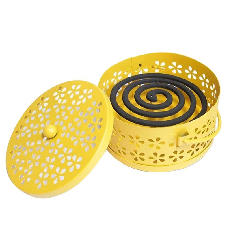 2x скандинавские ретро металлические полые цветочные москитные катушки