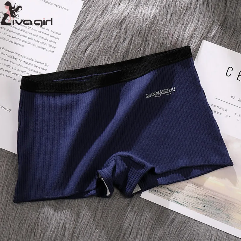 Бесшовные трусики для женщин нижнее белье похудения шорты безопасности штаны