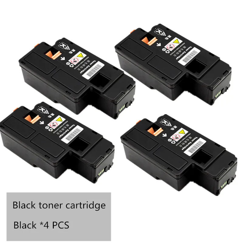 Высококачественные 4 черные 106R02763 картриджи с тонером для Xerox Phaser 6020 6022 лазерного