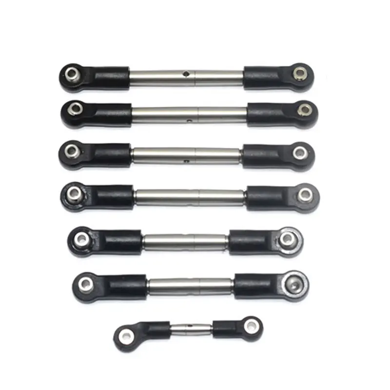 Полностью автомобильный Тяговый стержень из нержавеющей стали для TRAXXAS RUSTLER 4X4 VXL