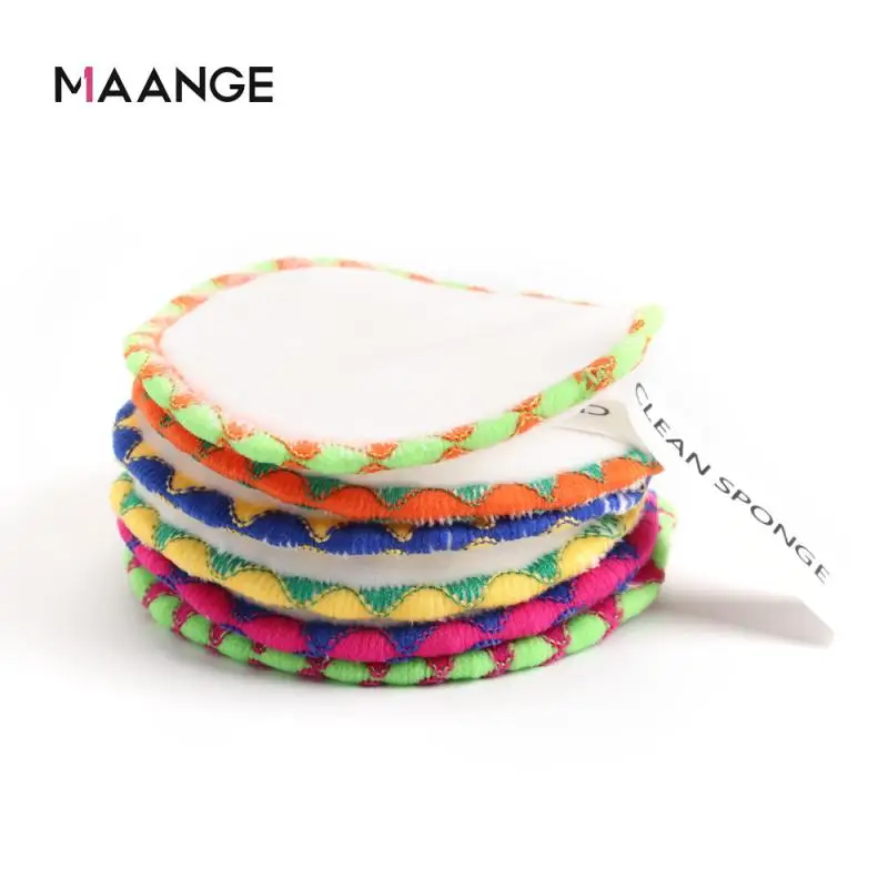 Многоразовые ватные подушечки для очистки кожи лица натуральная Чистящая