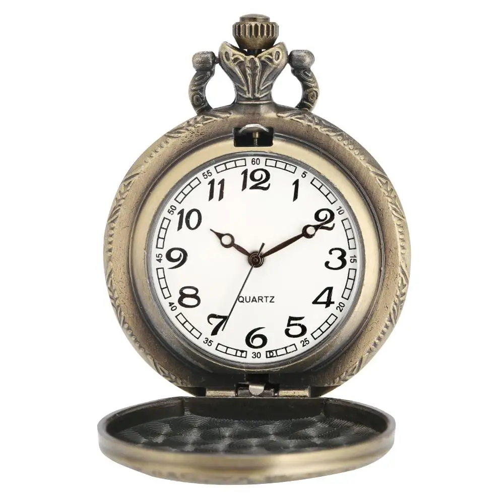 Мода 2019 года прекрасный Алиса в стране чудес Дизайн Круглый кварцевые карманные