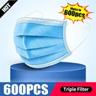 10-600 шт., одноразовые маски для лица