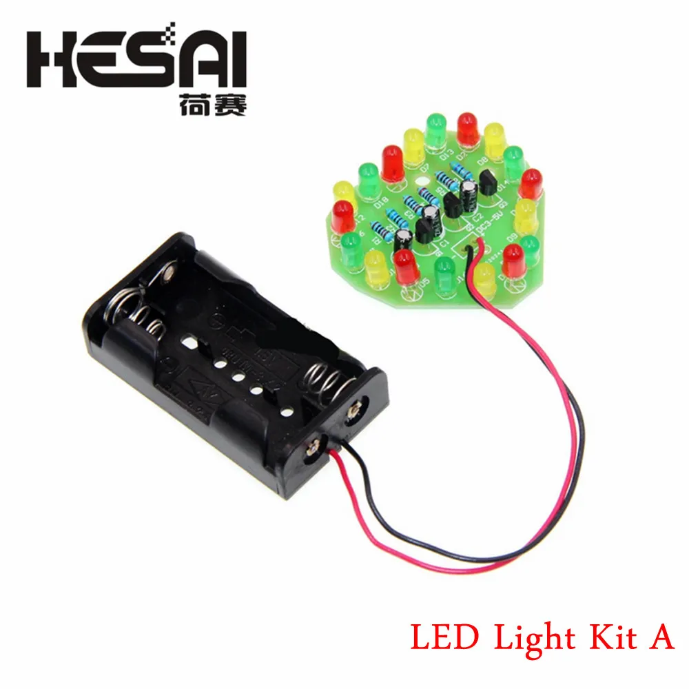 Набор светодиодных ламп в форме сердца электронные детали для самостоятельной