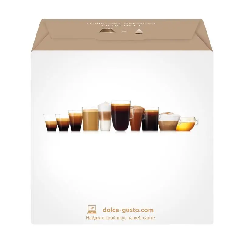 Капсулы Nescafe Dolce Gusto Cortado 16 капсул | Продукты