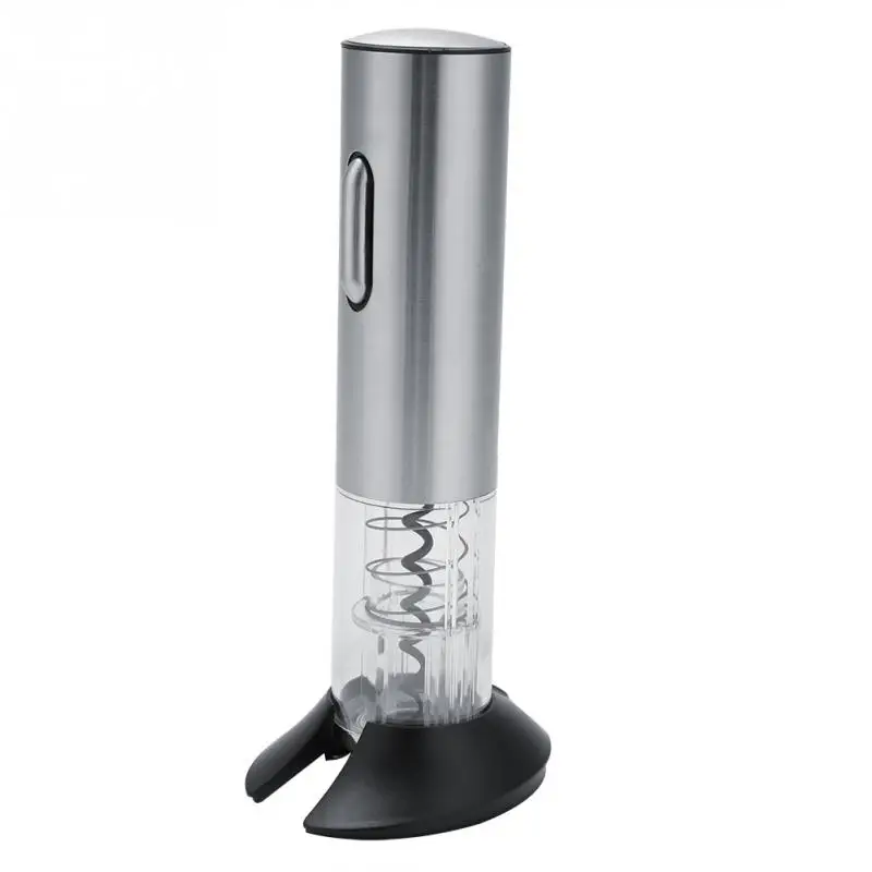 

USB Rechargeable Stainless Steel Automatic Electric Wine Bottle Opener Corkscrew With Foil Cutter And Vacuum Stopper