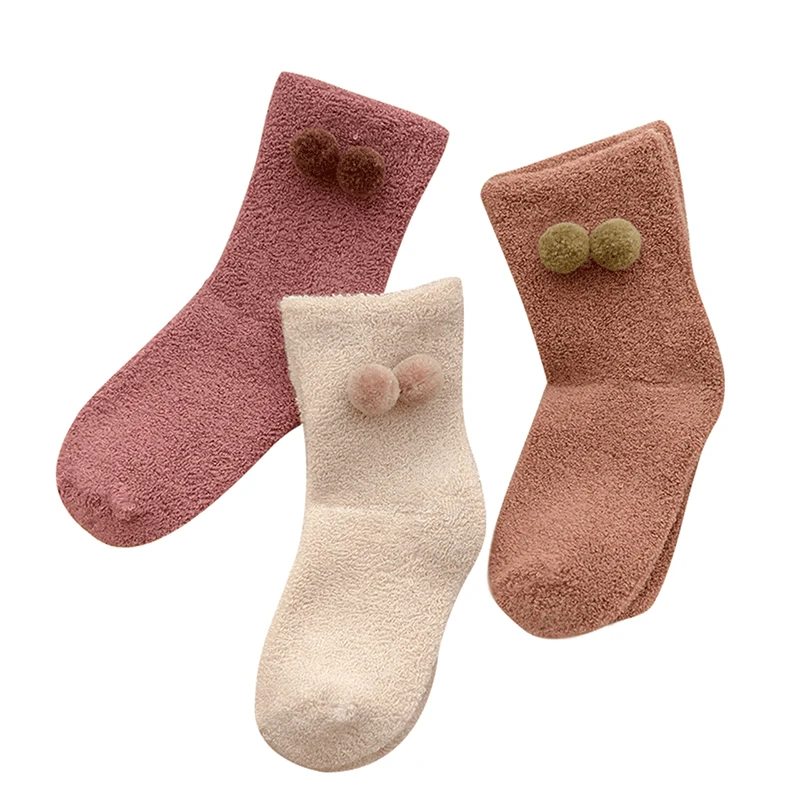 Носки детские из плотной ткани для мальчиков и девочек 2 пары | Детская одежда