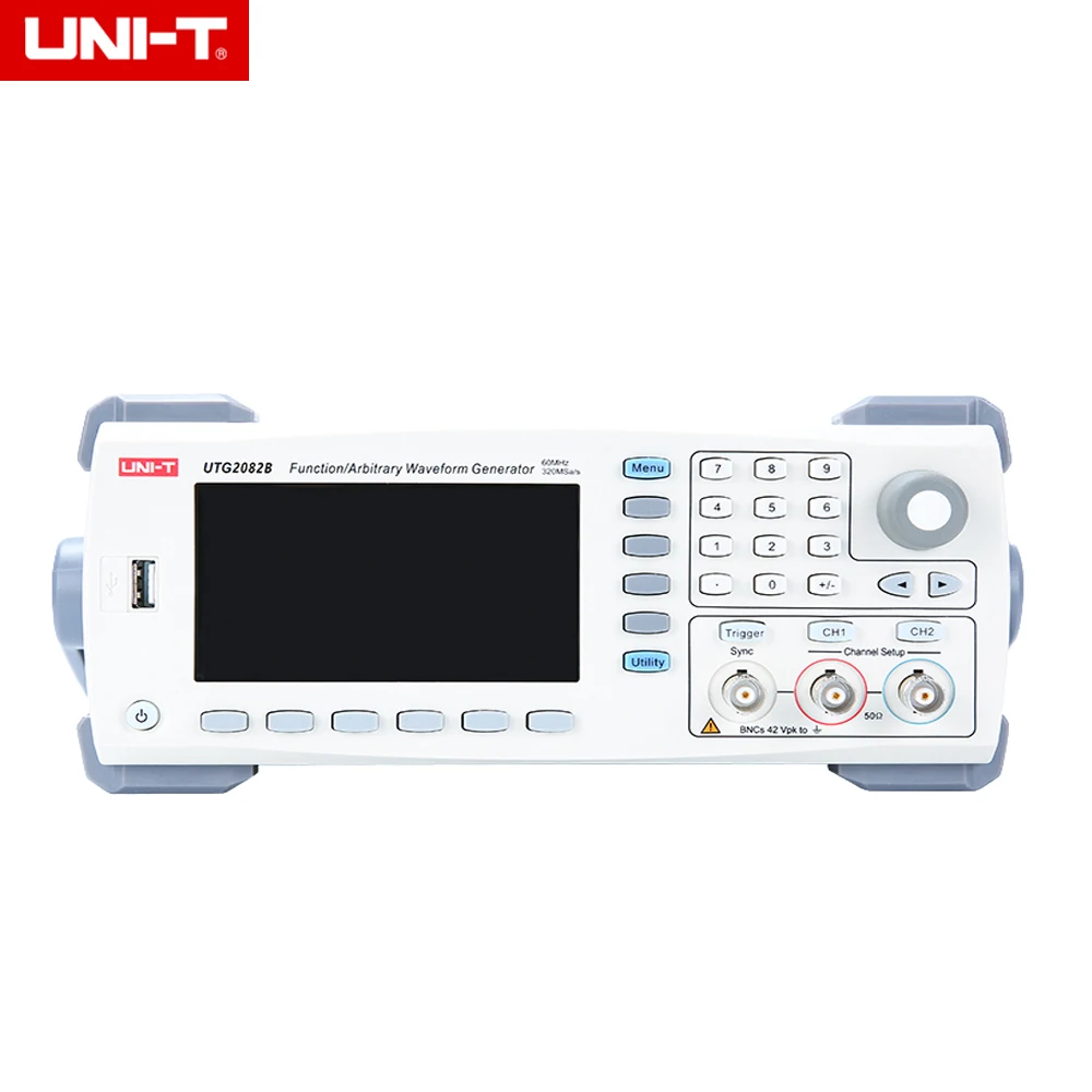 Аналогичный генератор сигналов произвольной формы с функцией UTG2082B полоса