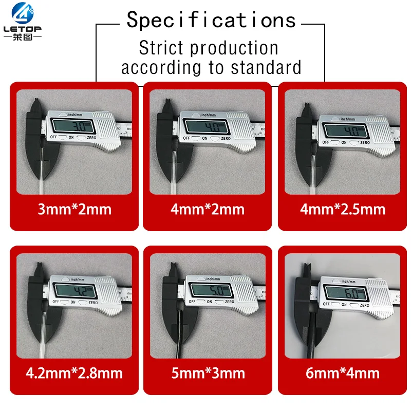 Однолинейная растворимая чернильная трубка LETOP для сольвентного принтера Challenger