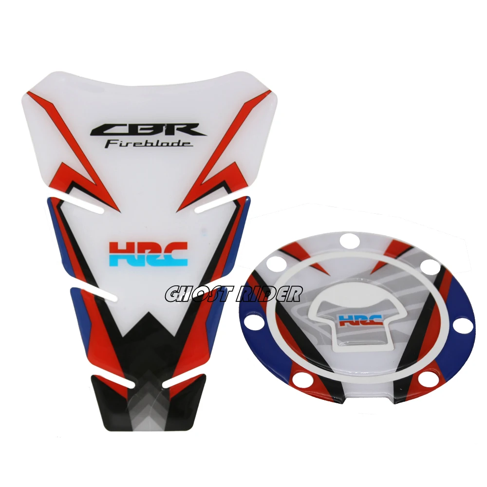 Наклейка на топливный бак для мотоцикла хромированная наклейка CBR HRC Honda CBR600RR