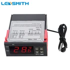 Цифровой термостат STC 1000, регулятор температуры, терморегулятор для инкубатора, два реле, 10 А, переключатель охлаждения