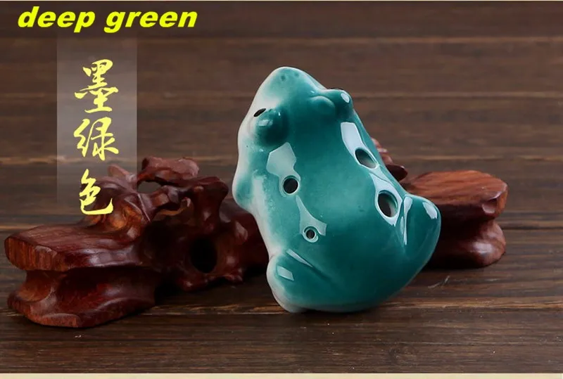 6 отверстий ocarina мультфильм лягушка серия ocarina флейта духовые Музыкальные инструменты Флейта Zelda Керамическая Флейта для детей игрушка ocarina