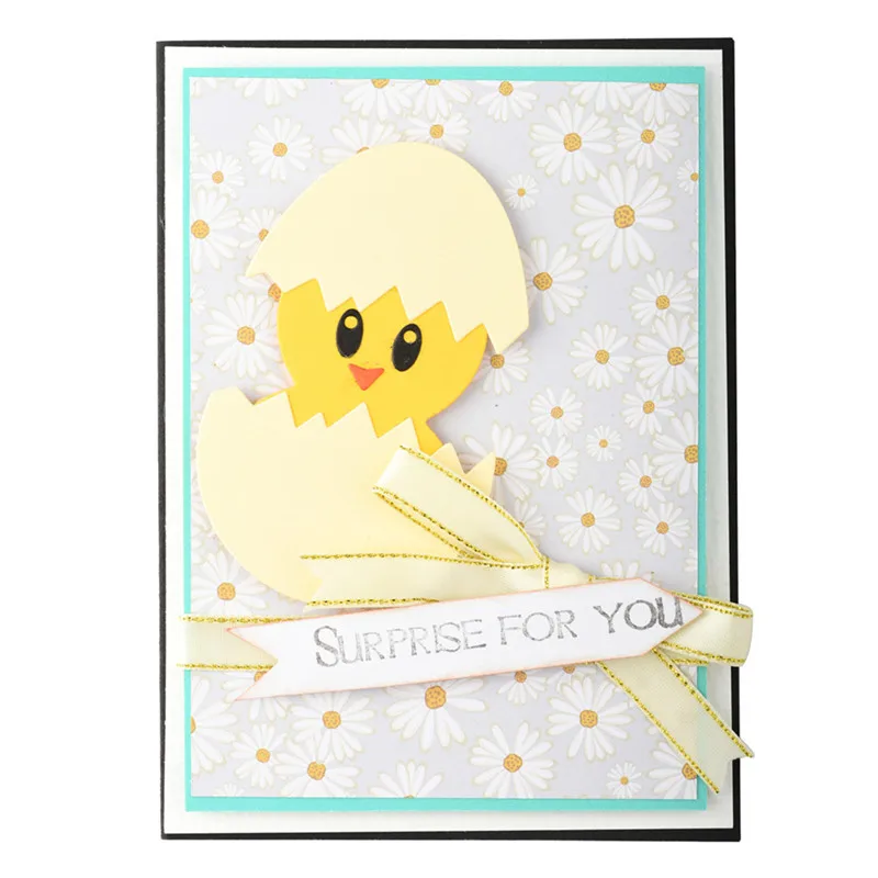 Металлические штампы Eastshape с изображением животных милая курица новинка 2020 для