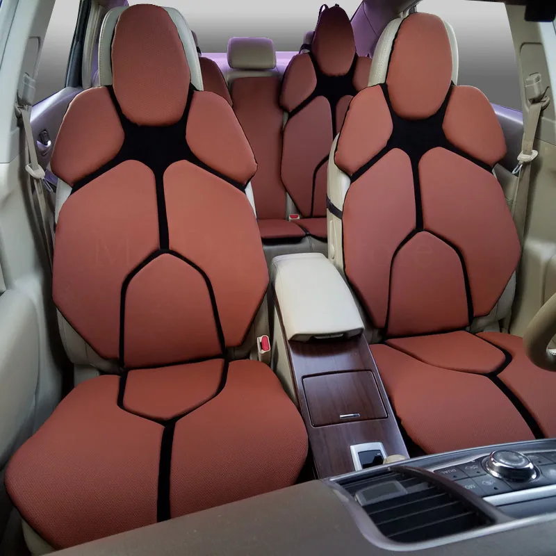 2 шт. чехол для переднего сиденья автомобиля роскошный кожаный коврик модный