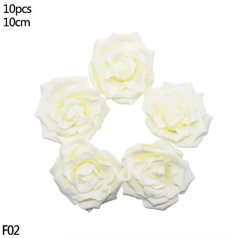 F02-10pcs beige 10-40 см золотое железное металлическое кольцо, венок, гирлянда, сделай сам, настенная подвесная гирлянда, рождественские, свадебные украшения, металлические кольца - Цвет: F02-10pcs beige