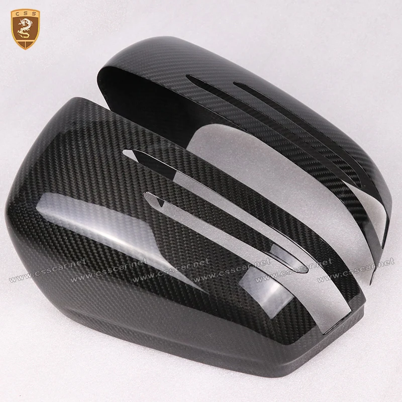 

Full Carbon Fiber Mirror Cover For Mercedes Benz W204 A W176 E W212 E W207 GLA X156 CLA W117 CLS W218 C Class Add on Style