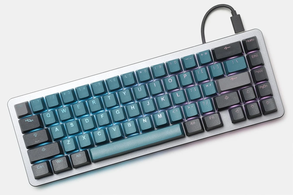 Taihao pbt двойные колпачки для клавиш самостоятельной сборки игровая механическая