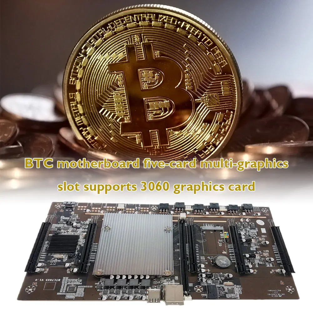 Набор материнской платы X79 BTC для майнинга 5x PCI Express 3 0 8X графическая карта DDR3 2620 Pin