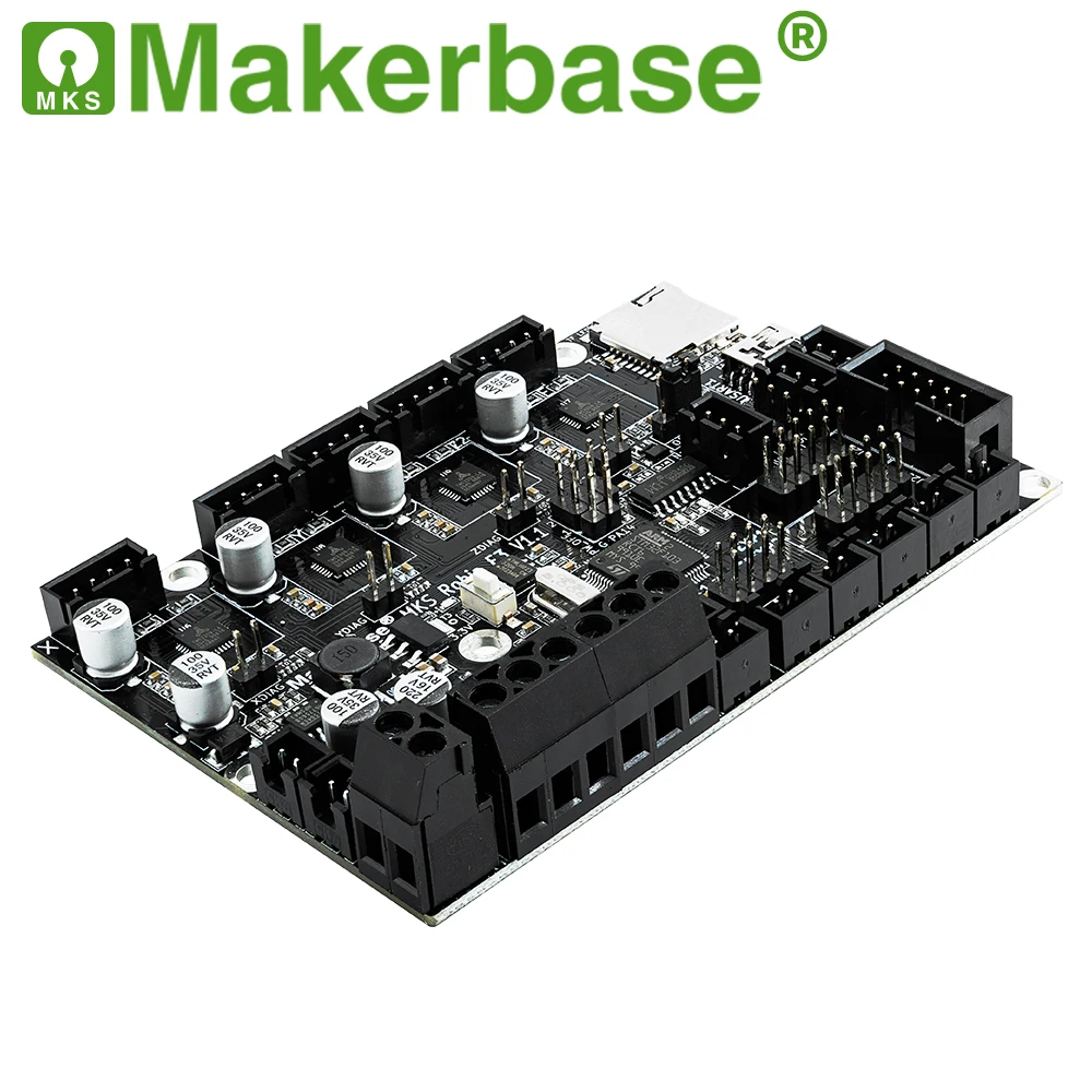Makerbase МКС Робин E3 V1.1 32Bit Управление доска 3D принтеры Запчасти с Tmc2209 Uart режим