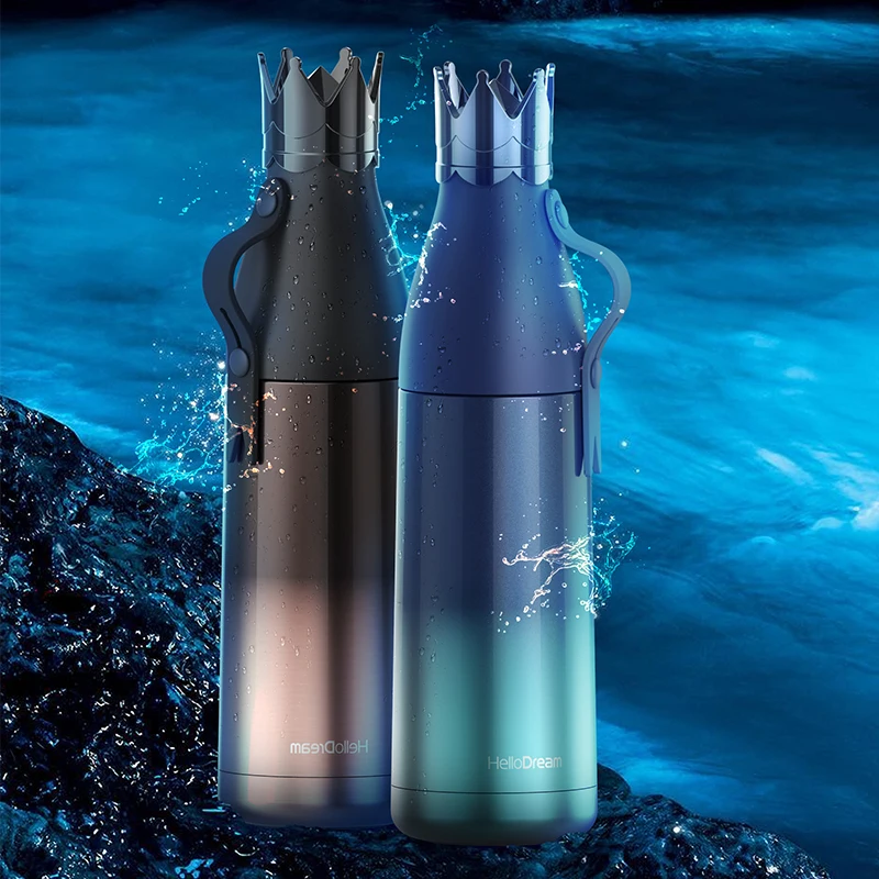 Вакуумный изолировать бутылки для воды Нержавеющая сталь термос из нержавеющей