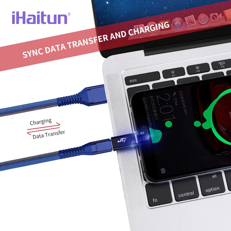 iHaitun USB Adapter C to Micro OTG Cable Type Converter For Xiaomi 10 Samsung Galaxy S10 S9 Huawei Mate 30 P20 Pro | Мобильные