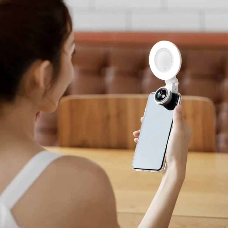 

Original Xiaomi Wicue Annular LED Design Mobile Phone Live Selfie Beauty Lens
