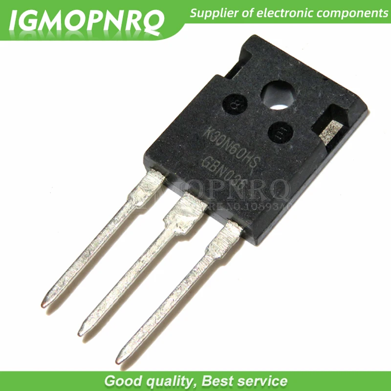 10 шт./лот K30N60HS TO 247 IGBT 600 в 30 А новинка оригинал|igbt 600v|igbt k30n60hs |