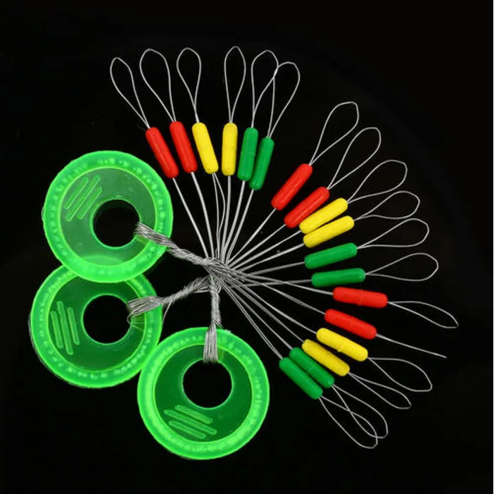 Многоцветные 60 шт. 10 групп/набор резиновые упоры рыболовная леска сопротивление