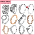 Leuxry модные дизайнерские серебряные кольца для женщин, популярные кольца на удачу с маргариткой для женщин, изготовление ювелирных изделий, кольца 2021