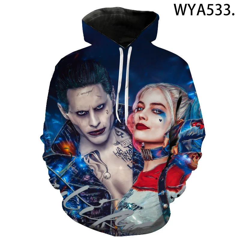 

Joker 3D Printed Hoodie For men's fall/winter Hoodie Children Comfortable Long Sleeve Kids fall/winter Hoodie Baby Casual Sets